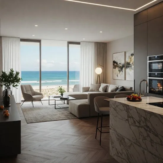 apartamento frente mar 5